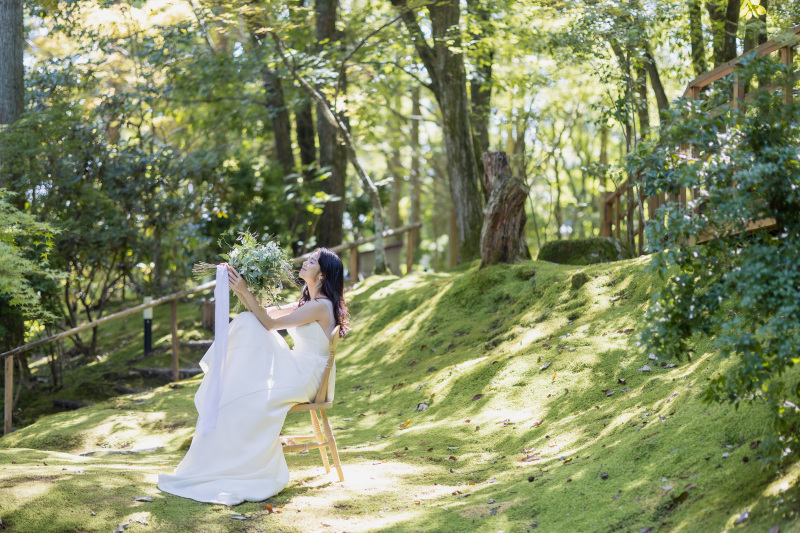 SHOZAN photo wedding_ガーデンで撮影できる