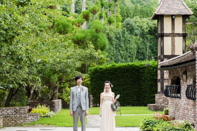 SHOZAN photo wedding_ガーデンで撮影できる