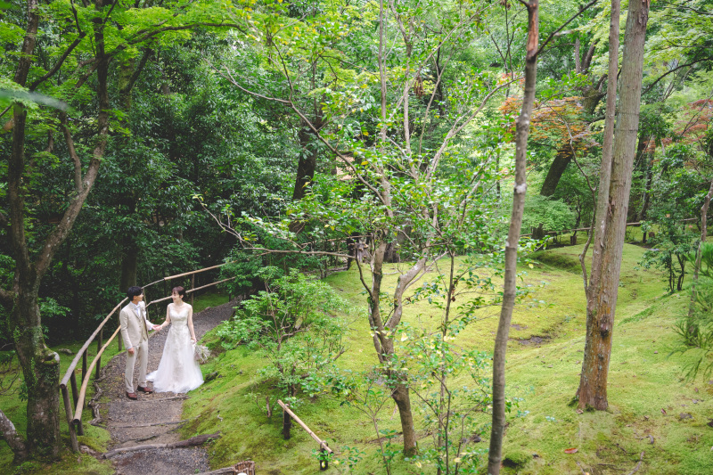SHOZAN photo wedding_ガーデンで撮影できる