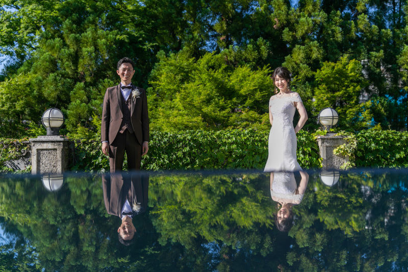 SHOZAN photo wedding_ガーデンで撮影できる