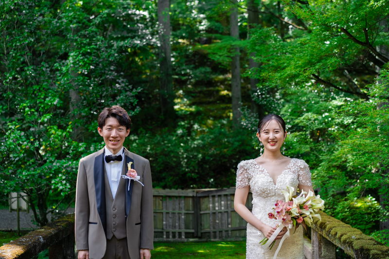 SHOZAN photo wedding_ガーデンで撮影できる