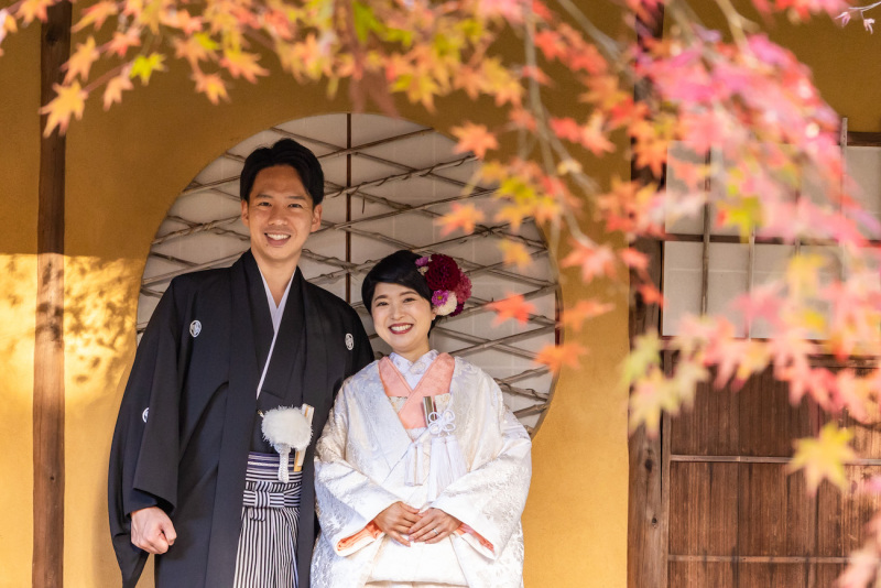 SHOZAN photo wedding_庭園で撮影できる