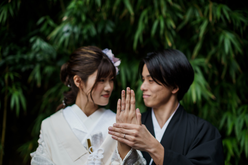 【和装ロケ】《データ特急仕上げ保証！》プライベート感たっぷりのSHOZANの森で和装撮影プラン♪