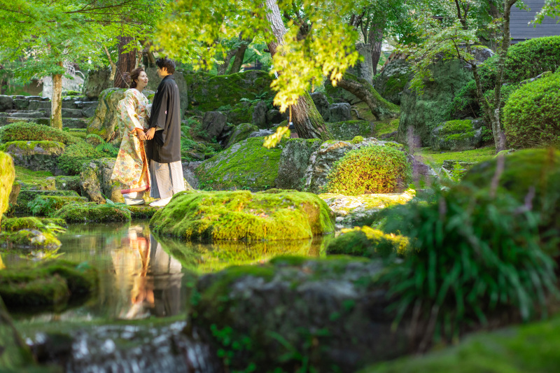 【洋装和装+ロケ】《30Pアルバム付き!》プライベート感たっぷりのSHOZANの森撮影洋装&和装プラン♪