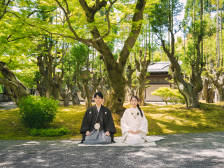 【和装ロケ】《全データ付》風情ある石畳や日本庭園での和装ロケーションプラン