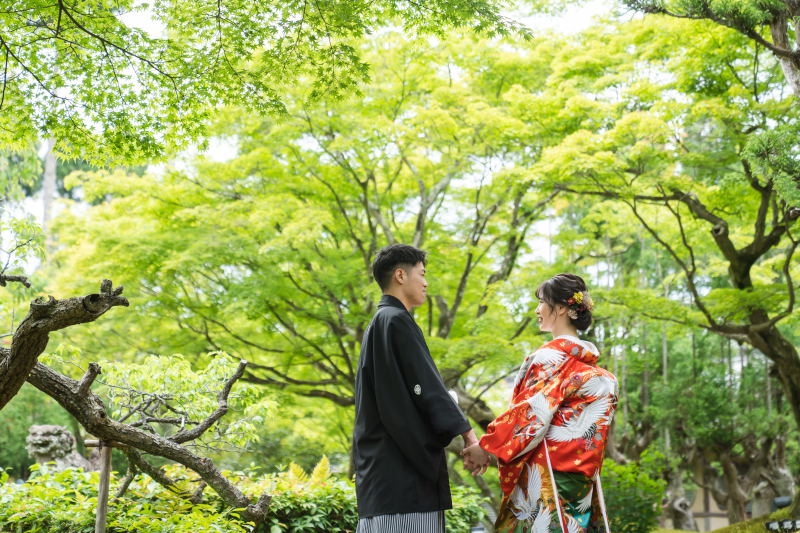 【和装ロケ】《撮影時間2時間のゆったり撮影!》プライベート感たっぷりのSHOZANの森和装撮影プラン♪