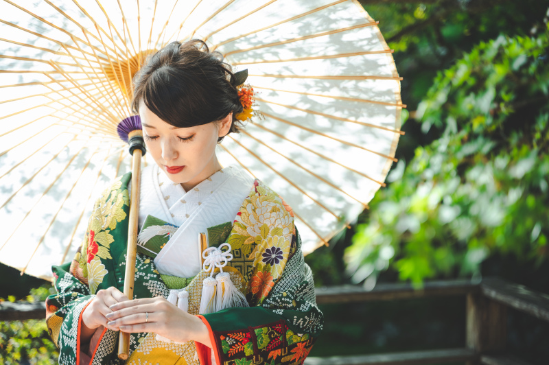 【和装ロケ】《撮影時間2時間のゆったり撮影!》プライベート感たっぷりのSHOZANの森和装撮影プラン♪