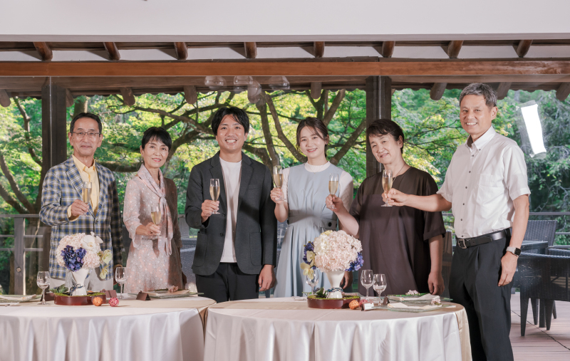 ★特典付き【洋装ロケ+会食】6名様会食付き!撮影のあとはみんなでお食事を♩