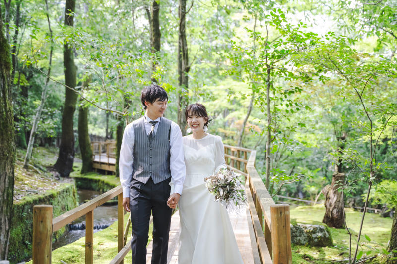 【洋装ロケ】《データ特急仕上げ保証!》プライベート感たっぷりのSHOZANの森洋装撮影プラン♪