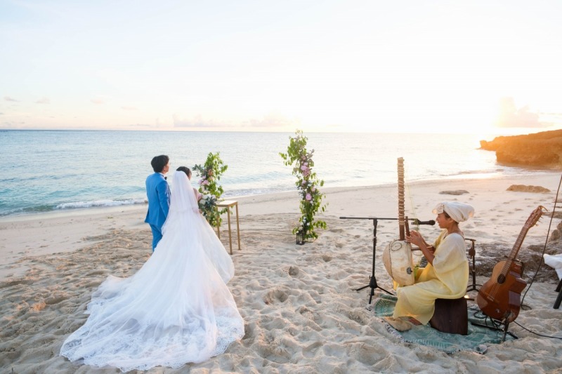 T I 撮影2箇所とおふたりだけの結婚式 撮影日 年7月12日 宮古島 宮古島wedding Produce Hanalei Moon 沖縄県でフォトウェディング探すならphotorait