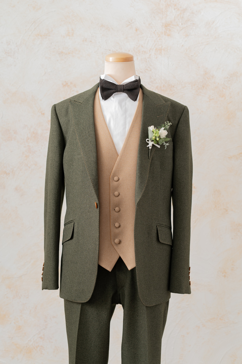 グリーン【Lサイズ】/モカベスト