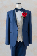 ネイビー【Mサイズ】/ホワイトベスト