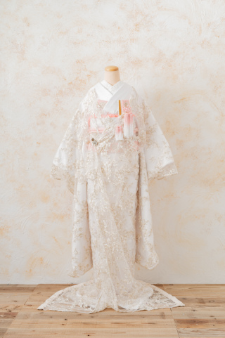 ✨2025年新作✨レース打掛【花嫁小物：ピンク】