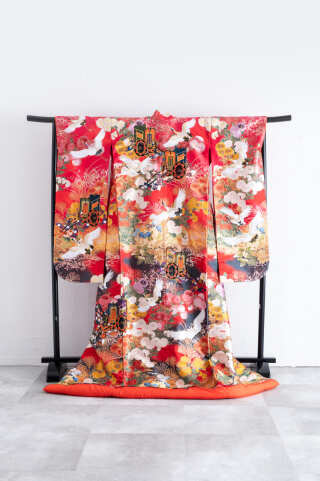 色打掛　ピンク