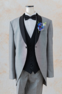 グレー【Lサイズ】/ブラックベスト