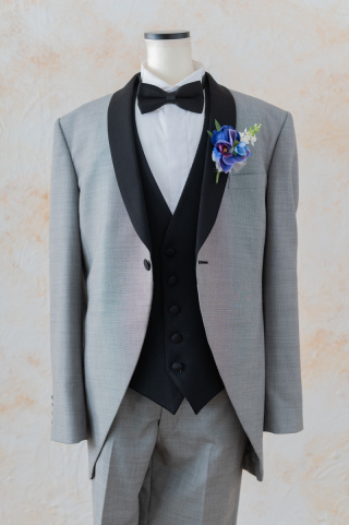 グレー【Lサイズ】/ブラックベスト