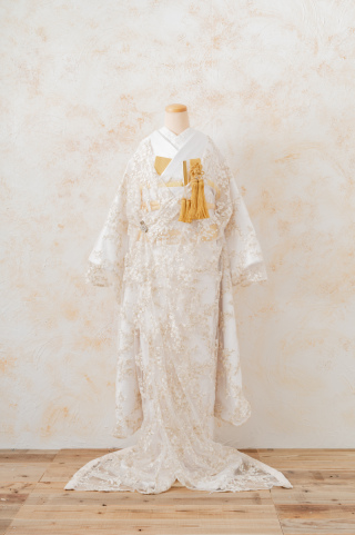 ✨2025年新作✨レース打掛【花嫁小物：金】