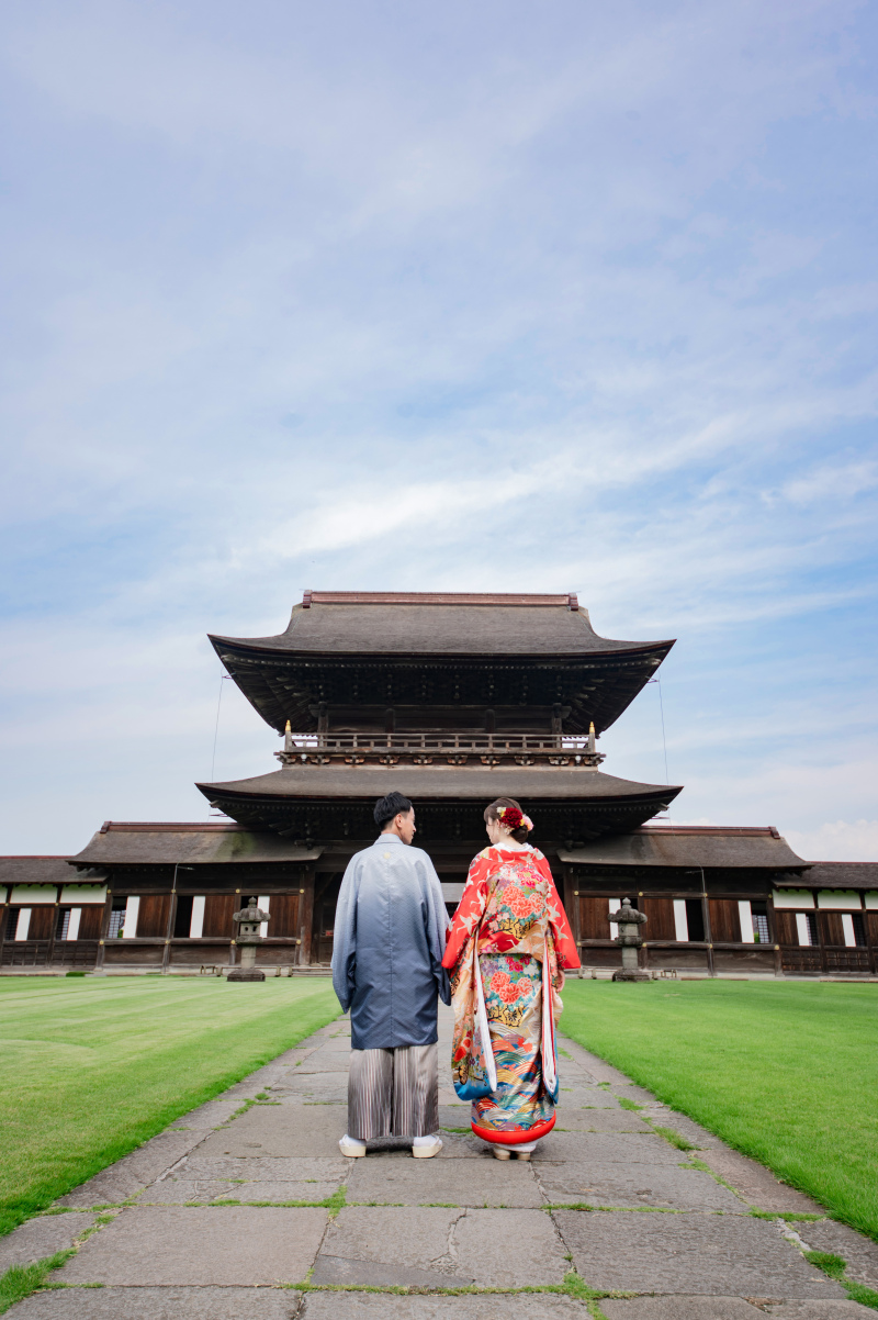 瑞龍寺での撮影1着目