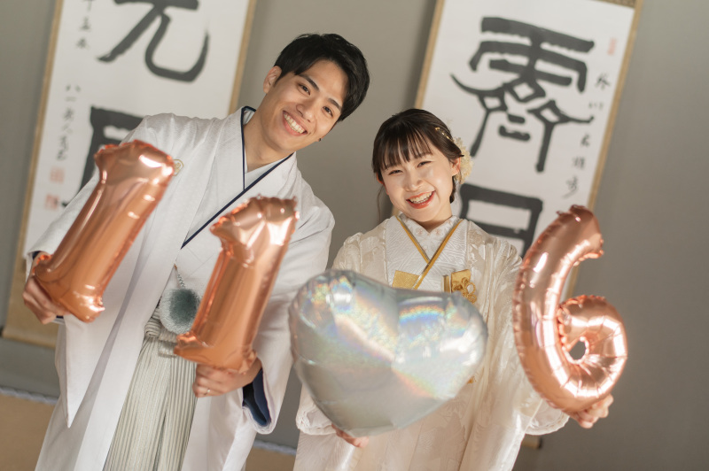 最後は楽しく撮影