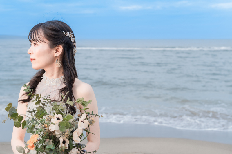 新婦様のソロカット