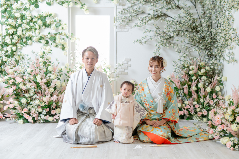 お子様も一緒の撮影！