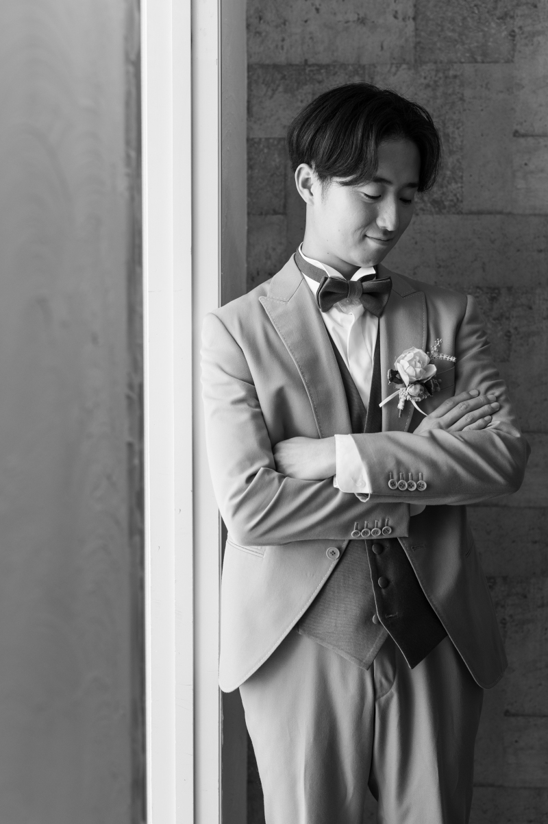 新郎様ソロカット