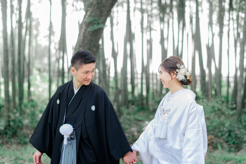 浮田家には竹林もあります