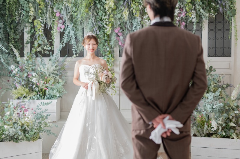 新郎様越しからの…♡