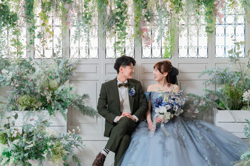 カラードレスでの撮影