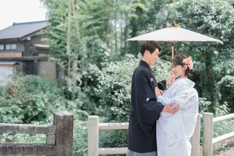 緑が青々として