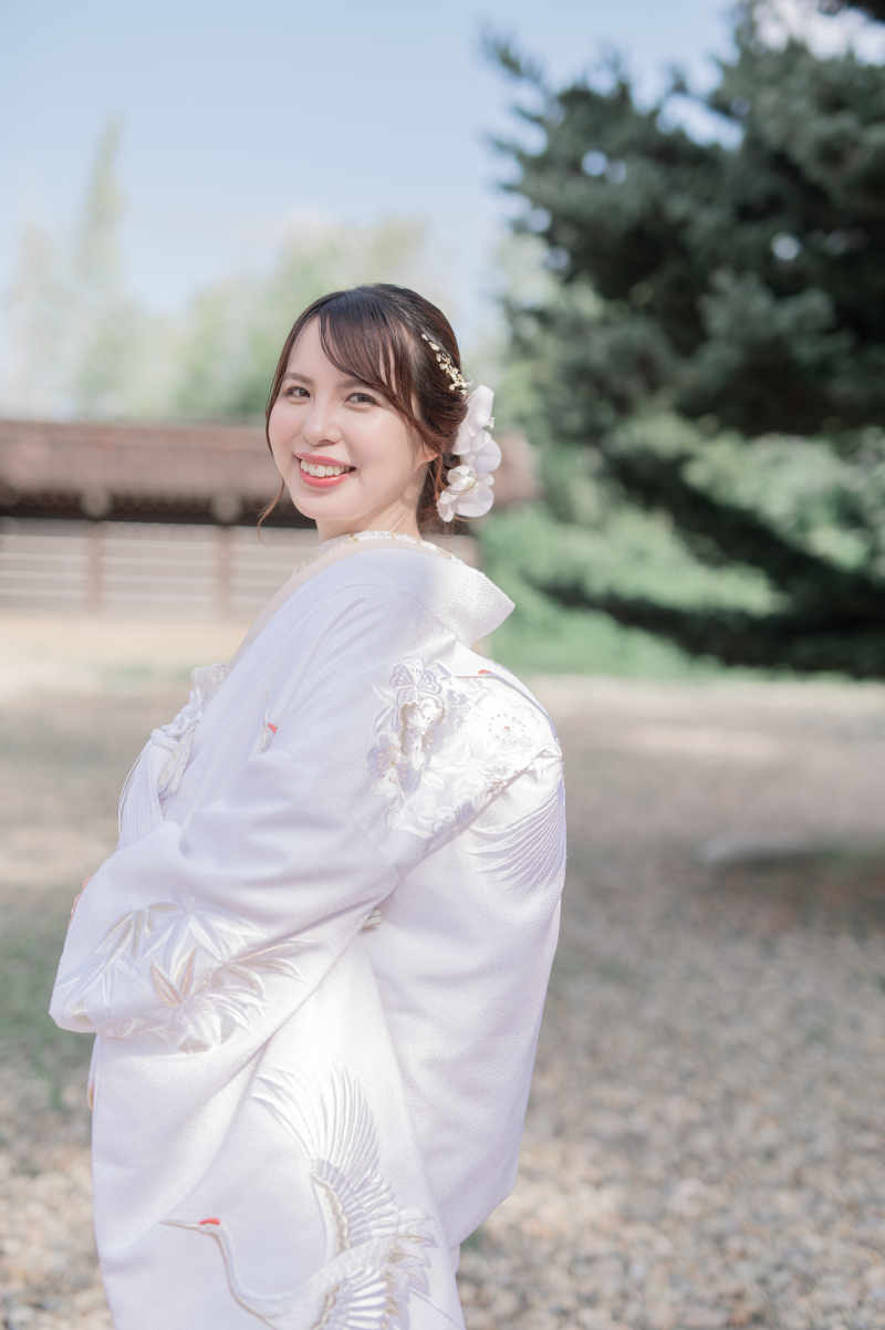 可愛く振り向きカット♡