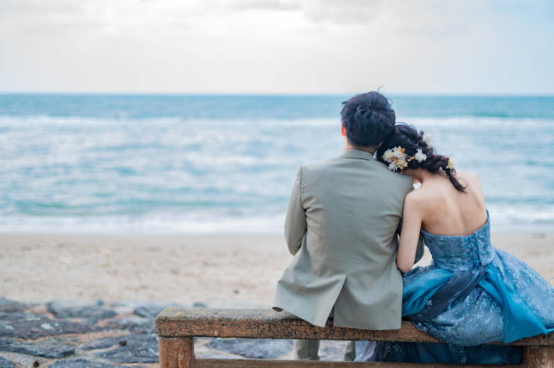 仲良く座りショット!