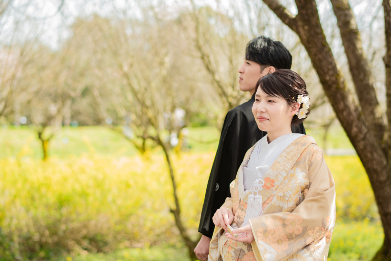 新郎さまも一緒に!