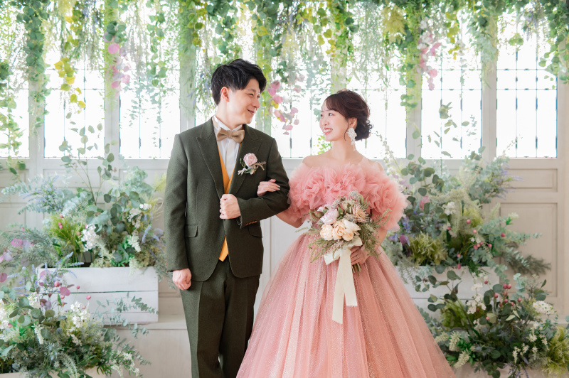 お二人の雰囲気が伝わるカット