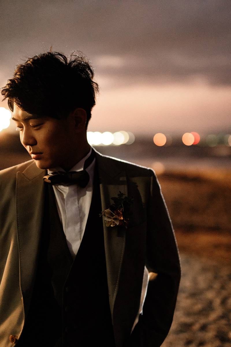 新郎様のソロショットも