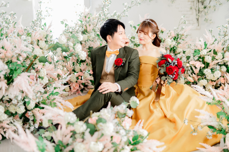 当店の目玉背景での撮影