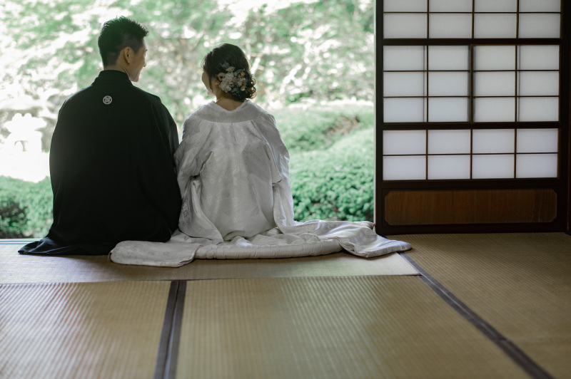 邸宅内縁側カット