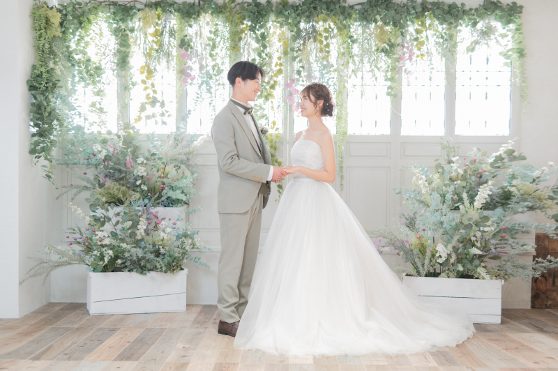 グリーンエリアでの撮影