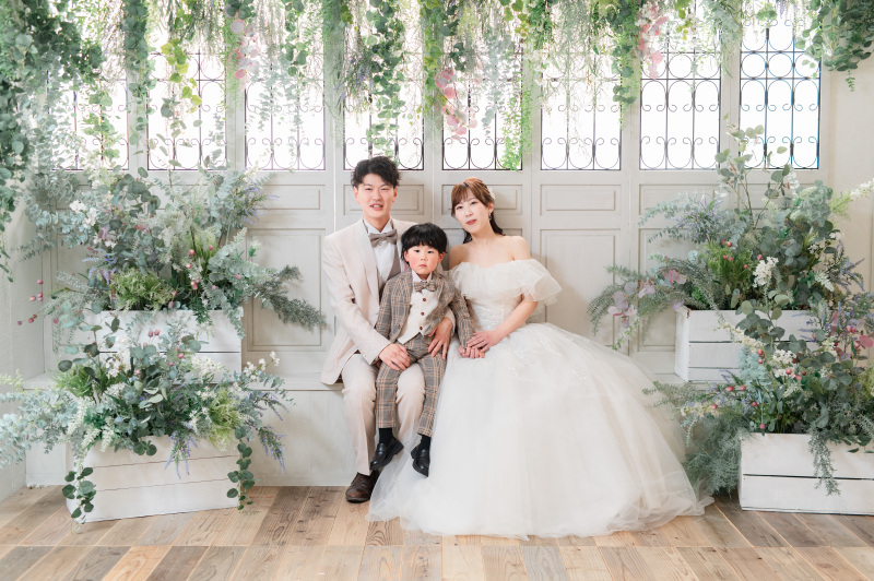 本日お子様との撮影