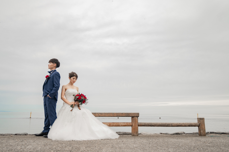 お天気も相まっての雰囲気に