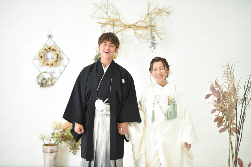 スタジオで和装も洋装も!