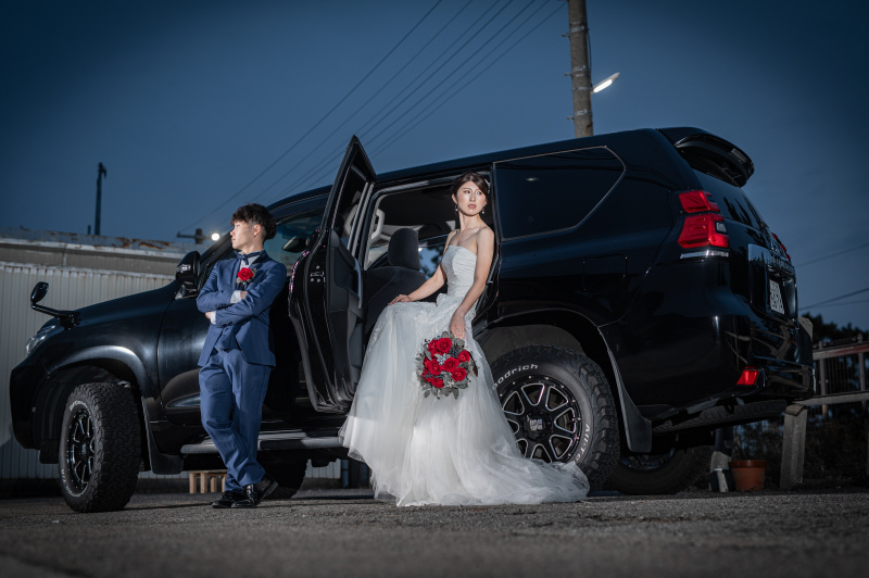 かっこよく!車と撮影!!