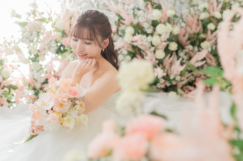 新婦様のソロカット
