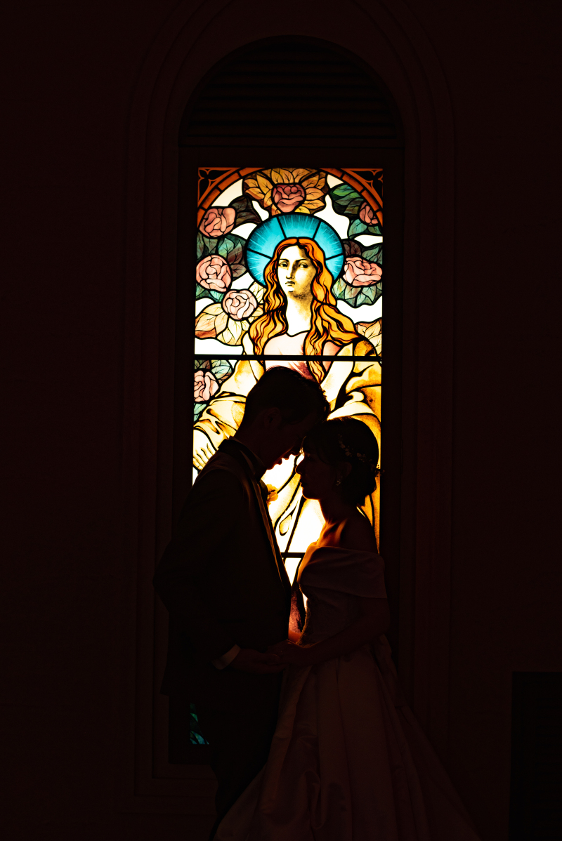 おふたりのシルエット