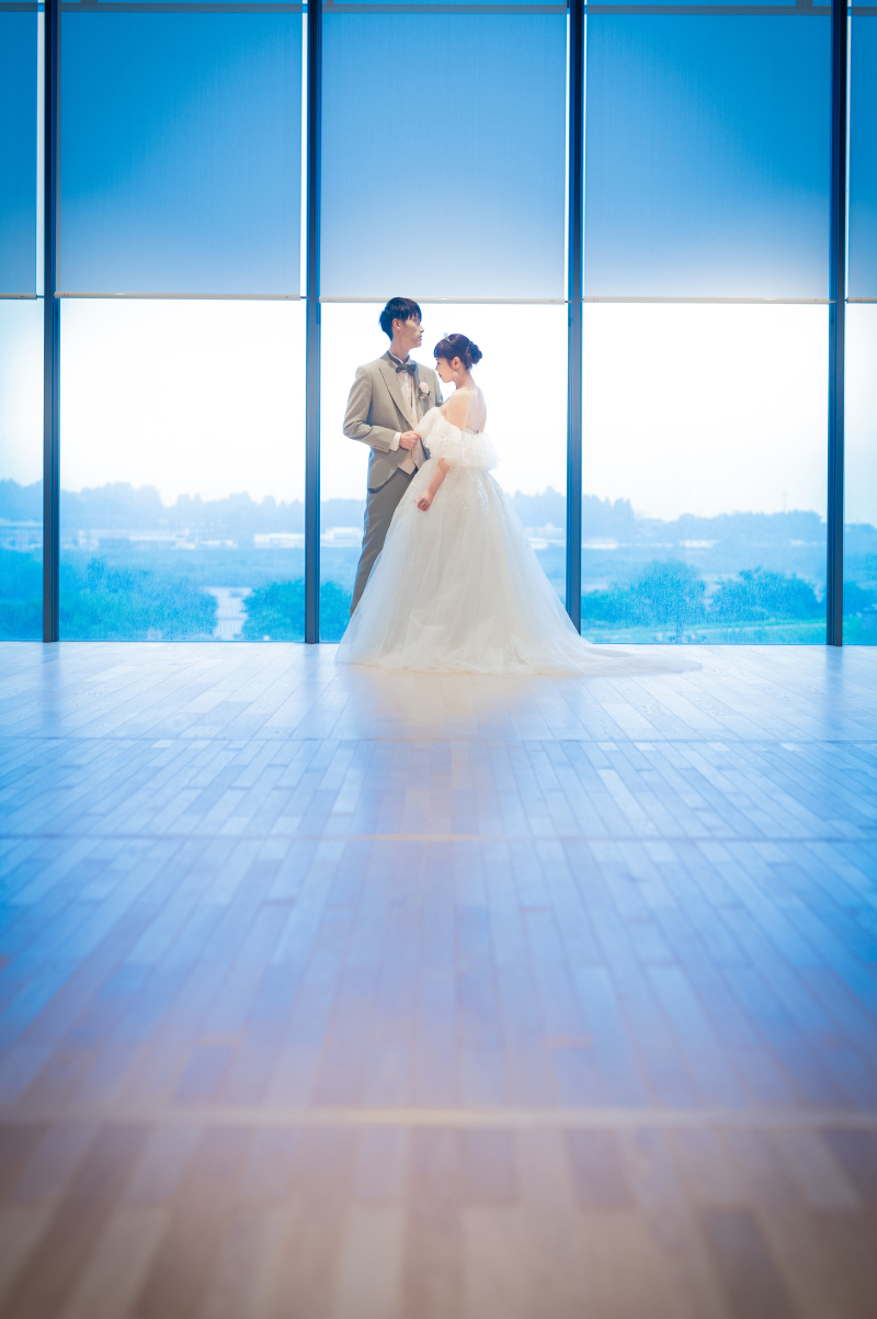 県立美術館内にて