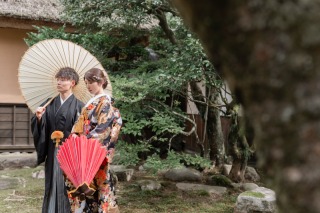 浮田家で和装撮影！