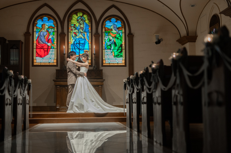 シックな雰囲気も