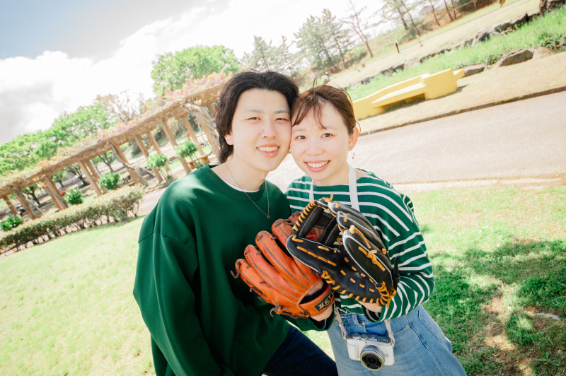 お二人らしいものをお持ち込みいただくのも!