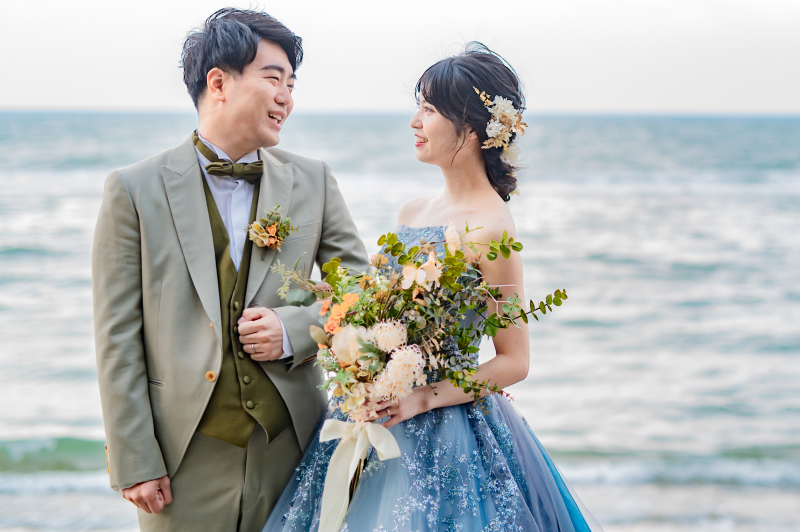 序盤はお互い見つめあっての撮影で