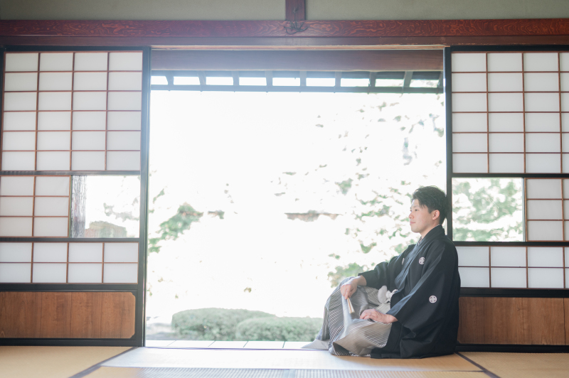 新郎様のソロ撮影!